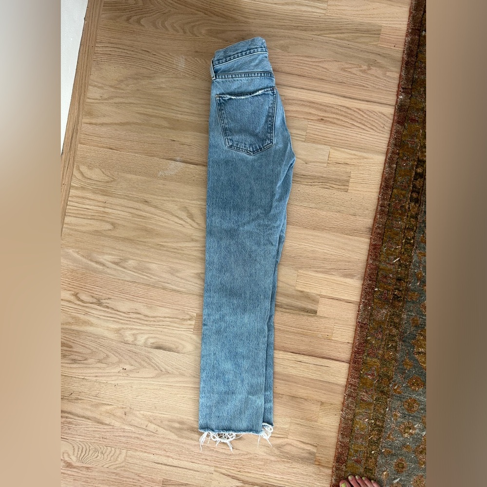 Agolde straight jeans size 25 - Picture 2 of 4